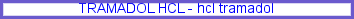Tramadol hcl